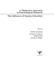 Image du vendeur pour Schachter, S: A Distinctive Approach To Psychological Resear mis en vente par moluna