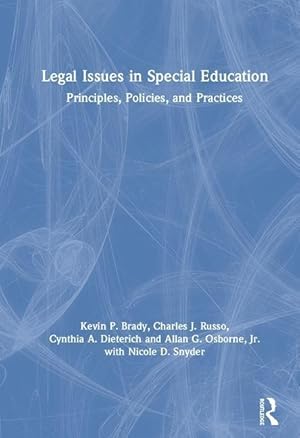 Image du vendeur pour Brady, K: Legal Issues in Special Education mis en vente par moluna