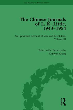 Imagen del vendedor de The Chinese Journals of L.K. Little, 1943-54 a la venta por moluna