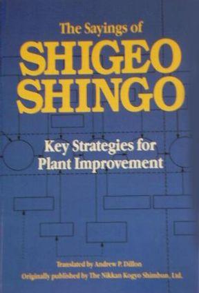 Imagen del vendedor de The Sayings of Shigeo Shingo: Key Strategies for Plant Improvement a la venta por moluna