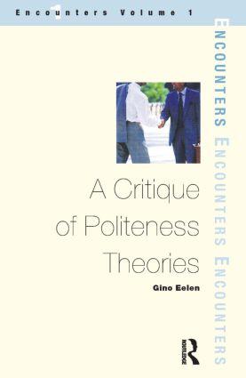 Immagine del venditore per A Critique of Politeness Theory venduto da moluna