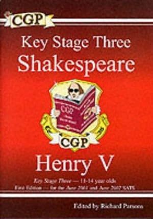 Imagen del vendedor de KS3 English Shakespeare Text Guide - Henry V a la venta por WeBuyBooks