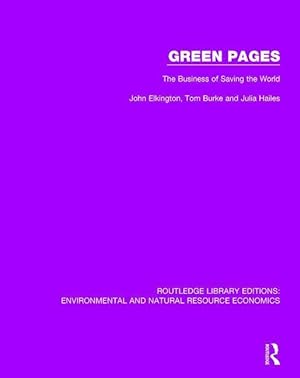 Imagen del vendedor de Elkington, J: Green Pages a la venta por moluna