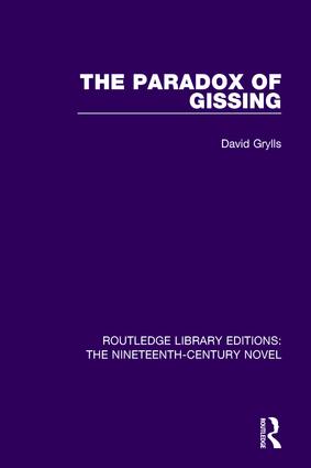 Seller image for The Paradox of Gissing for sale by moluna