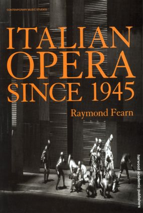 Image du vendeur pour Italian Opera Since 1945 mis en vente par moluna