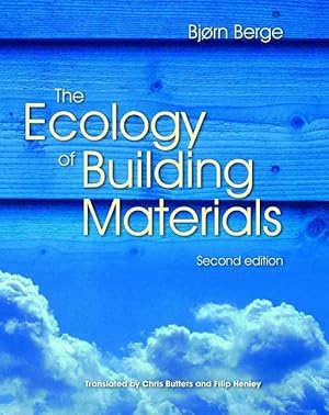 Bild des Verkufers fr Berge, B: The Ecology of Building Materials zum Verkauf von moluna