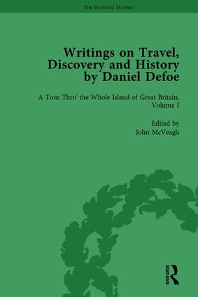 Image du vendeur pour Writings on Travel, Discovery and History by Daniel Defoe, Part I Vol 1 mis en vente par moluna