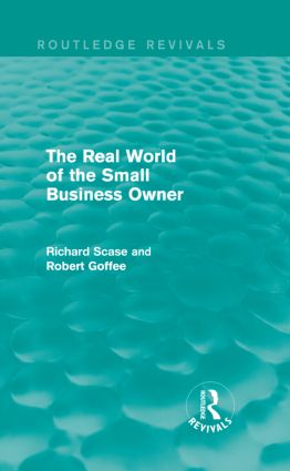 Bild des Verkufers fr Goffee, R: The Real World of the Small Business Owner zum Verkauf von moluna