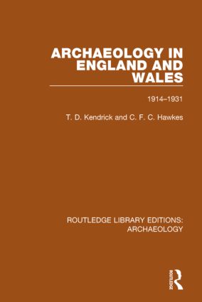 Immagine del venditore per Archaeology in England and Wales 1914 - 1931 venduto da moluna