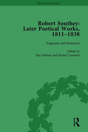 Bild des Verkufers fr Robert Southey: Later Poetical Works, 1811-1838 Vol 4 zum Verkauf von moluna