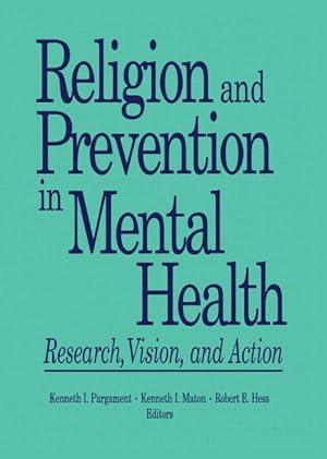 Seller image for Hess, R: Religion and Prevention in Mental Health for sale by moluna