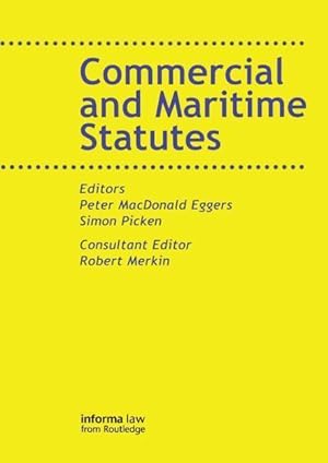 Seller image for Commercial and Maritime Statutes for sale by moluna