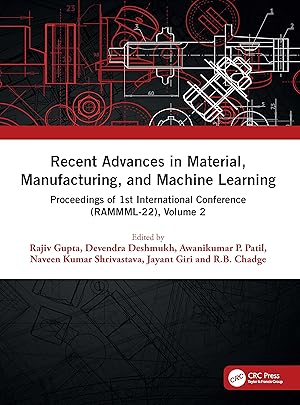 Seller image for Recent Advances in Material, Manufacturing, and Machine Learning for sale by moluna