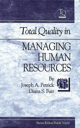 Bild des Verkufers fr Total Quality in Managing Human Resources zum Verkauf von moluna