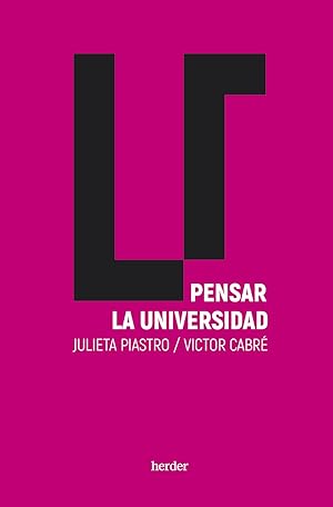 Imagen del vendedor de Pensar la universidad a la venta por Imosver