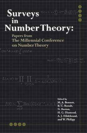 Image du vendeur pour Surveys in Number Theory: Papers from the Millennial Conference on Number Theory mis en vente par moluna