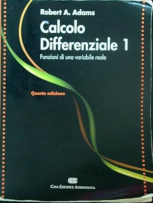 Immagine del venditore per Calcolo differenziale 1. Funzioni di una variabile reale venduto da Miliardi di Parole