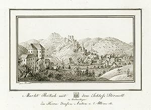 Bild des Verkufers fr Gesamtans., Rohitsch, "Markt Roitsch mit dem Schloss Stermoll in Untersteyer, des Herrn Grafen Anton v. Attems etc.". zum Verkauf von Antiquariat Clemens Paulusch GmbH