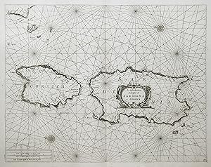 Kst.- Karte, n. Levanto b. Coronelli, "Le Coste Maritime Dell'Isole di Sardigna e Corsica.".