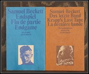 Bild des Verkufers fr 1: Das letzte Band = Krapp's last tape. 2: Endspiel = Fin de partie zum Verkauf von Antiquariat Johann Forster