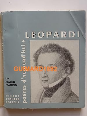 Imagen del vendedor de Leopardi a la venta por Librairie Michel Giraud