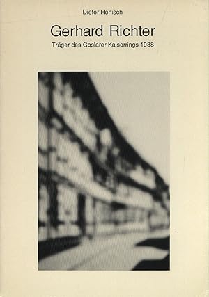 Bild des Verkufers fr Gerhard Richter. Laudatio zur Verleihung des Kaiserrings in der Kaiserpfalz Goslar am 24.9.1988. zum Verkauf von Antiquariat Lenzen