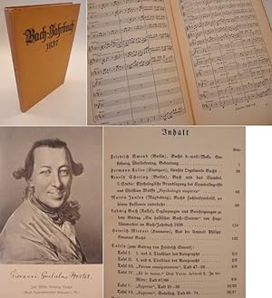 Image du vendeur pour Bach-Jahrbuch. 34.Jahrgang 1937, im Auftrag der Neuen Bachgesellschaft herausgegeben mis en vente par Galerie fr gegenstndliche Kunst