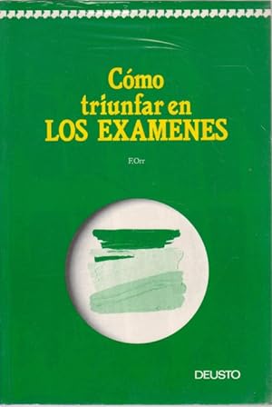 Seller image for CMO TRIUNFAR EN LOS EXMENES for sale by LIBRERIA TORMOS