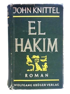 Seller image for El Hakim for sale by World of Rare Books