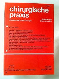 chirurgische praxis : 52 / Heft 3. - Die Zeitschrift für den Chirurgen.