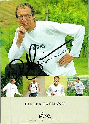 Bild des Verkufers fr Original Autogramm Dieter Baumann /// Autograph signiert signed signee zum Verkauf von Antiquariat im Kaiserviertel | Wimbauer Buchversand