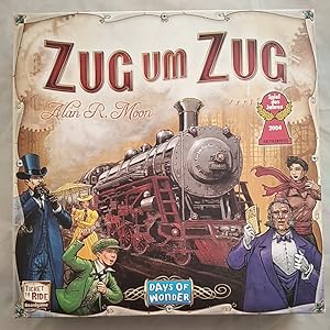 Image du vendeur pour Daya of Wonder 7231: ZUG UM ZUG - Die abenteuerliche Zugfahrt quer durchs Land! [Familienspiel]. Spiel des Jahres 2004. Achtung: Nicht geeignet fr Kinder unter 3 Jahren. mis en vente par KULTur-Antiquariat