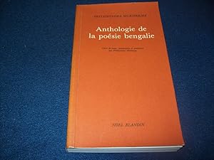 Seller image for Anthologie de la posie bengalie Mukherjee Prithwindra for sale by Bibliopuces