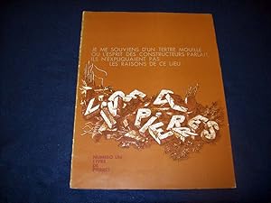 Seller image for L'ivre de Pierres numro 1. Sommaire : L'Ivres d'Encres par Tonka, 1977 - L'Utopie est insaisissable par Hlne Bleskine 1977 - Rcit autour d'une ruine future sur la colline de Chaillot ou le bel aujourd'hui (premire partie) par Jean Paul Jungmann etc. Bleskine Hlne, Rabreau Daniel, Collectif for sale by Bibliopuces