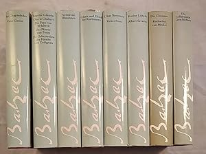 Werke. 8 Bände, komplett: Das Chagrinleder, Vater Goriot / Eugénie Grandet, Oberst Chabert, Die F...