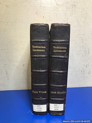Seller image for Breviarium Romanum ex decreto SS. Concilii Tridentini restitutum, S. Pii V. Pontif. Max. jussu editum, Clementis VIII., Urbani VIII. et Leonis XIII. auctoritate recognitum. Editio Tornacensis Duodecima Post Typicam (2 VOLUME SET) for sale by Redux Books