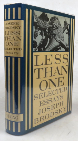 Seller image for Less Than One. Selected Essays for sale by Bow Windows Bookshop (ABA, ILAB)