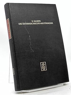 Bild des Verkufers fr Die sterreichische Militrmusik, von ihren Anfngen bis zum Jahre 1918 [neunzehnhundertachtzehn]. Emil Rameis. Erg. u. bearb. von Eugen Brixel / Alta musica ; Bd. 2 zum Verkauf von Antiquariat Unterberger