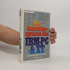 Seller image for Die Assemblersprache des IBM-PC & XT for sale by Bookbot