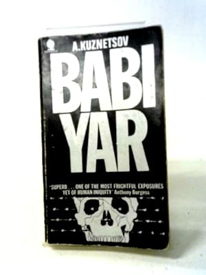 Seller image for Babi Yar for sale by World of Rare Books