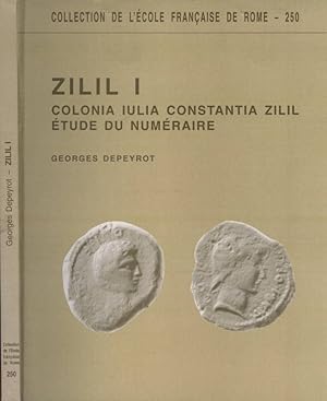 Bild des Verkufers fr Zilil I Colonia iulia constantia Zilil tude du munraire zum Verkauf von Biblioteca di Babele