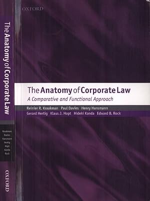 Seller image for The anatomy of corporate law A comparative and functional approach for sale by Biblioteca di Babele