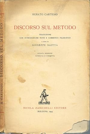 Bild des Verkufers fr Discorso sul metodo zum Verkauf von Biblioteca di Babele