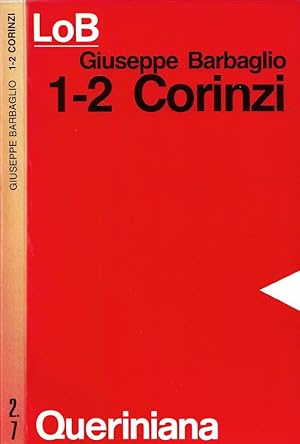 Image du vendeur pour 1-2 Corinzi mis en vente par Biblioteca di Babele