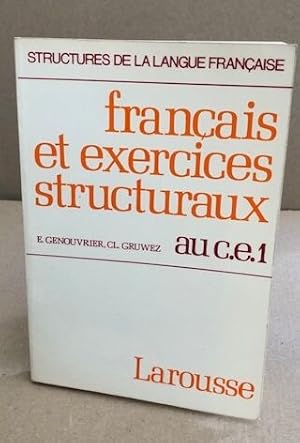 Français et exercices stucturaux AU ce1