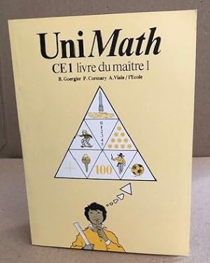 uni maths ce1 maitre 1: livre du maître