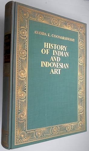 Seller image for History of Indian and Indonesian Art (Geschichte der indischen und indonesischen Kunst). for sale by Andreas Schller