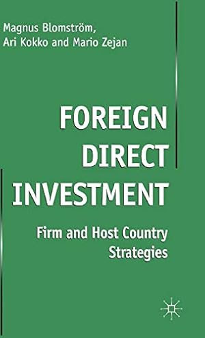 Immagine del venditore per Foreign Direct Investment: Firm and Host Country Strategies venduto da WeBuyBooks