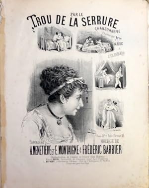 Seller image for Par le trou de la serrure. Chansonnette. Paroles de A. Menetire et E. Montaigne for sale by Paul van Kuik Antiquarian Music
