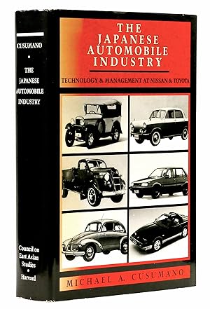 Bild des Verkufers fr The Japanese Automobile Industry: Technology and Management at Nissan and Toyota zum Verkauf von Black Falcon Books